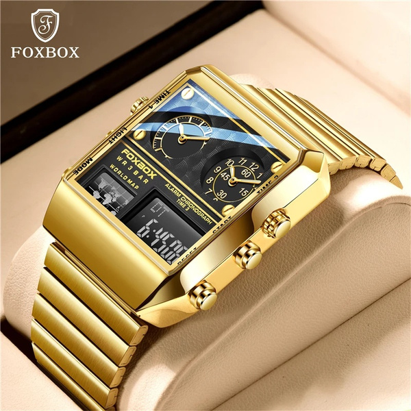 Dress digital hotsell watch mens