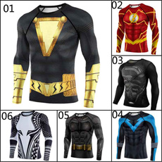sportswearmen, compressiontshirt, Superhero, Sleeve