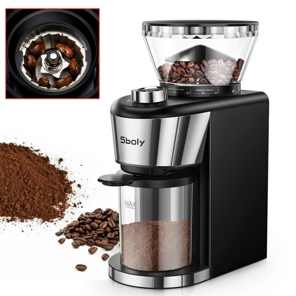 Sboly Burr Coffee Grinder Review