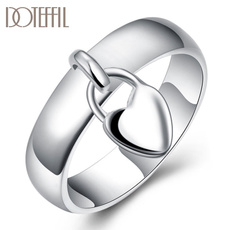 Sterling, Heart, Silver Jewelry, Fashion