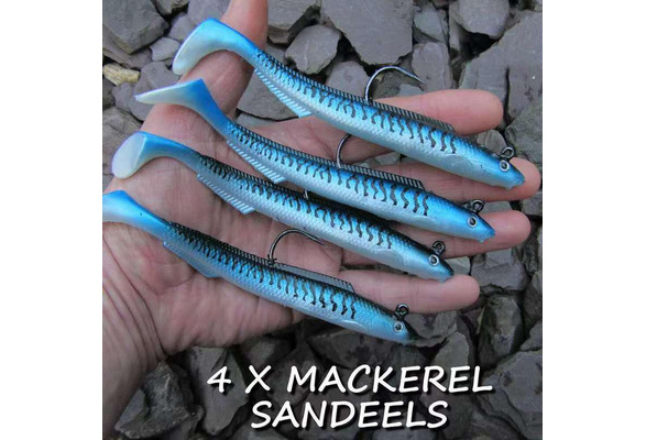 4 BIG Mackerel Fishing Lures 30grams Saltwater Bass Wrasse Cod