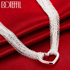 Sterling, Heart, Silver Jewelry, Fashion