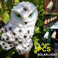 Owl, Outdoor, solargardenlight, Garden