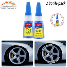 Adhesives, superglue, Bottle, Stickers