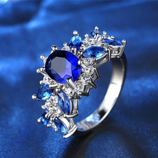 Cubic Zirconia, Wedding, DIAMOND, wedding ring