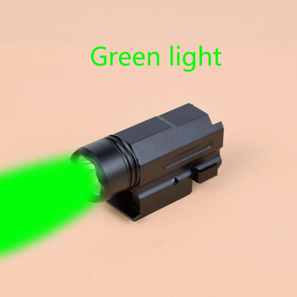 Aluminum Airsoft Mini Pistol Light QD Quick Detach Handgun Green