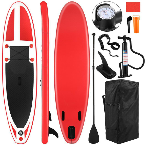 Inflatable Stand Up Paddle Board Deck Skill Levels Adult Surf Board Non