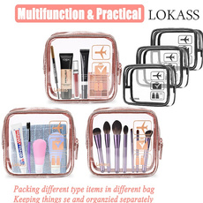 Makeup bag, Beauty, transparentbag, Makeup