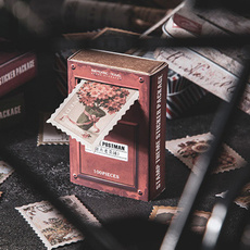 Box, album, writingpaper, postman
