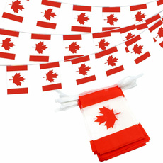 decoration, Canada, canadastringflagpennantbanner, patrioticbanner