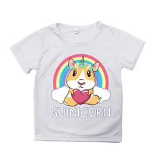 rainbow, roundneckteeshirt, Printed T Shirts, Cotton