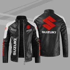 suzukijacket, bikerjacket, Fashion, puleatherjacket
