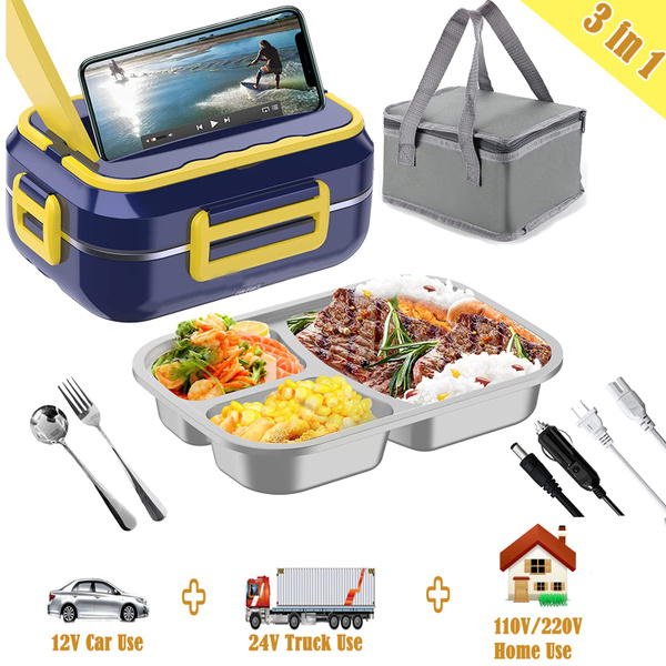 Electric lunch box for car,home,office-portable food warmer heater