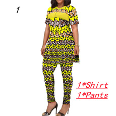Plus Size, africanclothesforwomen, pants, Women's tracksuit