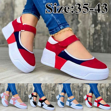 casual shoes, wedge, Sneakers, Outdoor