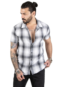 patterned, plaid, Shirt, Sleeve