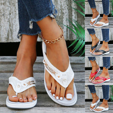 wedge, Fashion, outdoorslipper, Slippers