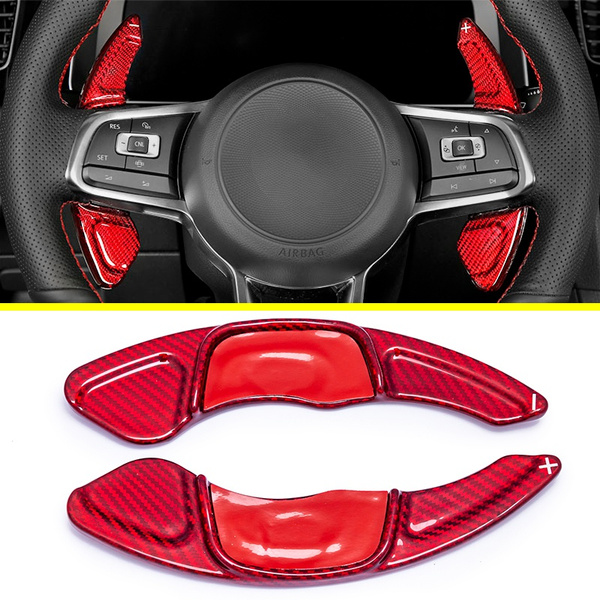 Red Carbon Fiber Shift Paddles For Corvette C7 Z06 ZR1 (2015-2019) – JOGON Lightweight Upgrade