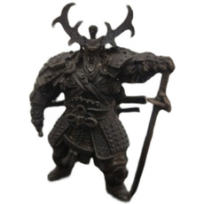 Copper, Toy, Samurai, Vintage