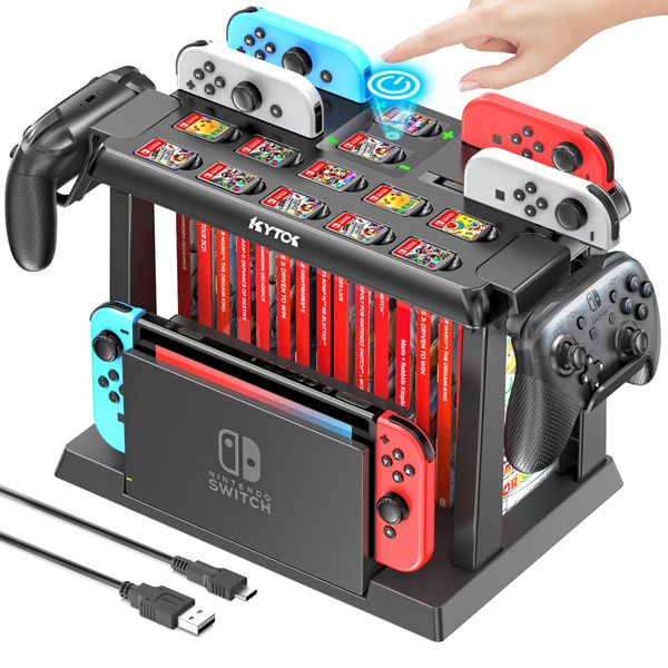 Nintendo switch charging dock 2024 controller