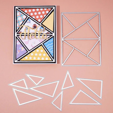 Card, Triangles, scrapbookingamppapercraft, metalcuttingdie