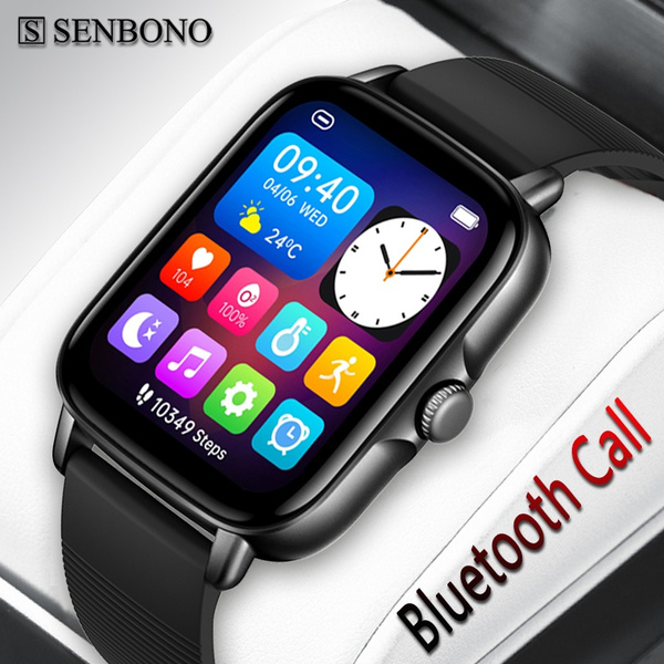 SENBONO Smart Watch 2022(Call Receive/Dial), 1.69 in HD Full Touch ...