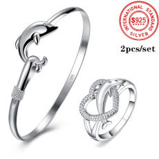 dolphinring, Fashion, Jewelry, 925 silver rings