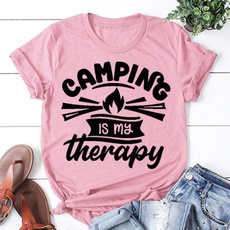 Fashion, Tops & Blouses, Shirt, camping