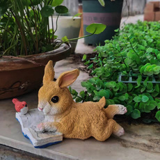 Bonsai, decoration, rabbit, Garden