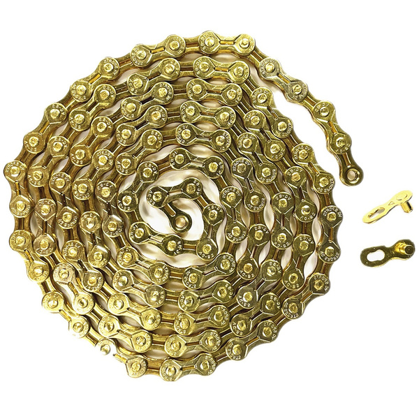 Replacement Mountain Road Bike Chain Parts 116 Links Half Hollow 6/7/8