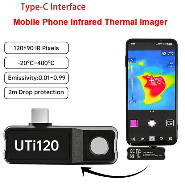 Thermal Camera, Android USBC MicroUSB, Infrared Camera Thermal Imager