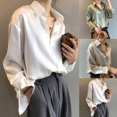 blouse, Moda, Long Sleeve, looseblouse
