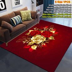 rugsforbedroom, gold, Rose, area rug