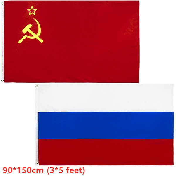 российский флаг советский флаг Cccp Flags Red Union Of Soviet Banner 