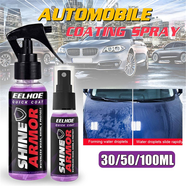30/50/100ml Shine Armor Ceramic Car Wash Fortify Quick Coat Polish