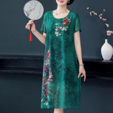 Plus Size, Sleeve, women dresses, Dresses