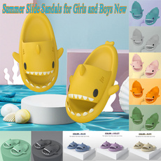 Shower, Summer, Shark, Sandals
