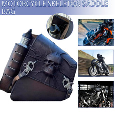 motorcycleaccessorie, motorcycleluggage, skull, saddlebag