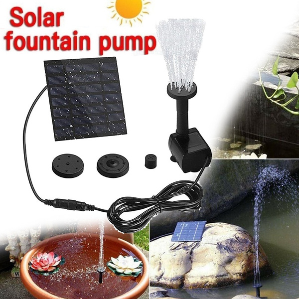 High Power Solar Water Pump Garden Pool Water Sprayer Solar Energy