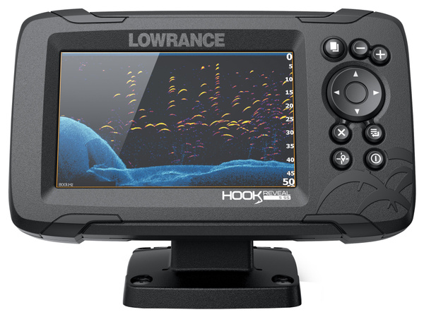 Refurbished Lowrance 000-15500-001 Hook Reveal Fish finder Splitsht ...