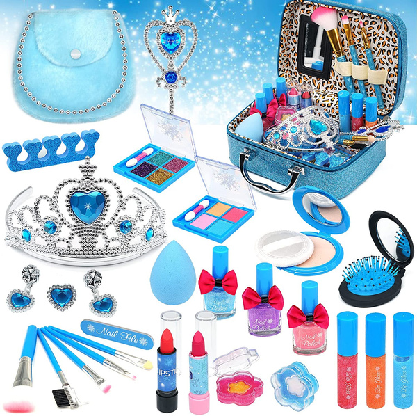 Kids Makeup Kit for Girls, 54PCS Teensymic Makeup Toys for Girls Washable  Makeup Princess Make Up Girl Toys Age 3-12 Birthday Gift | Makeup kit for  kids, Kids makeup, Makeup toys