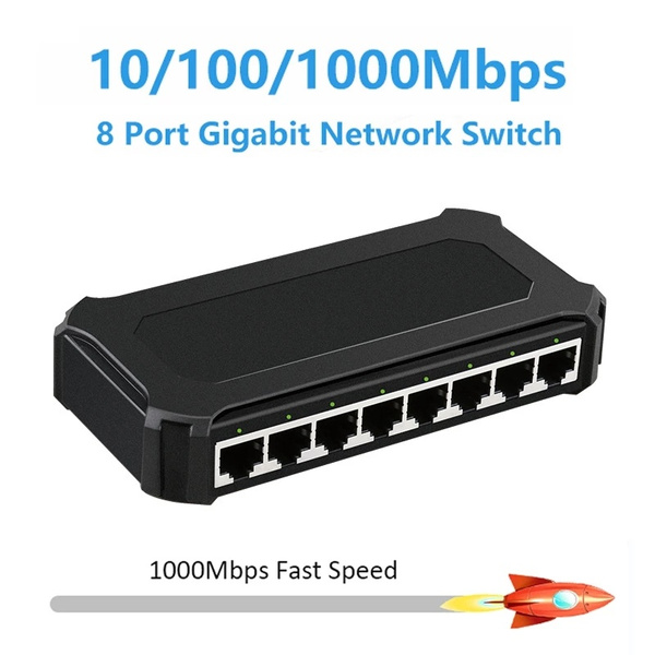 8 port ethernet switch with wifi