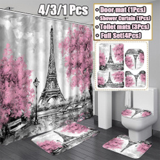 pink, decoration, Bathroom, bathmat
