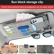 Box, sunvisorcover, carsonvisororganizer, leather