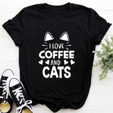 Coffee, Funny T Shirt, Love, letter print
