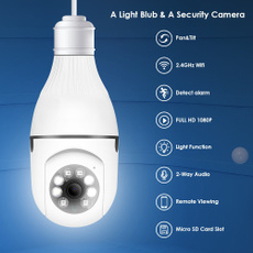 Light Bulb, 1080psecuritycamera, motiondetectioncamera, camerasurveillance