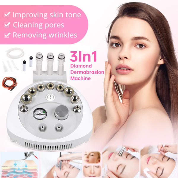 Salon Home Diamond Dermabrasion Machine, 3 in 1 Diamond ...