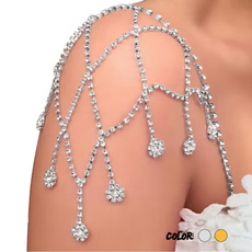 bridejewelry, shoulderstrapchain, tasselshoulderchain, Jewelry
