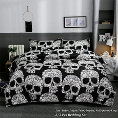 beddingsetsqueen, Home Decor, skull, Cover