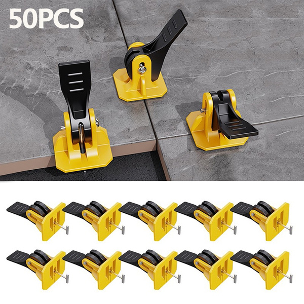 50pcs Plastic Tile leveler Level Tile Spacers Tool For Flooring Wall